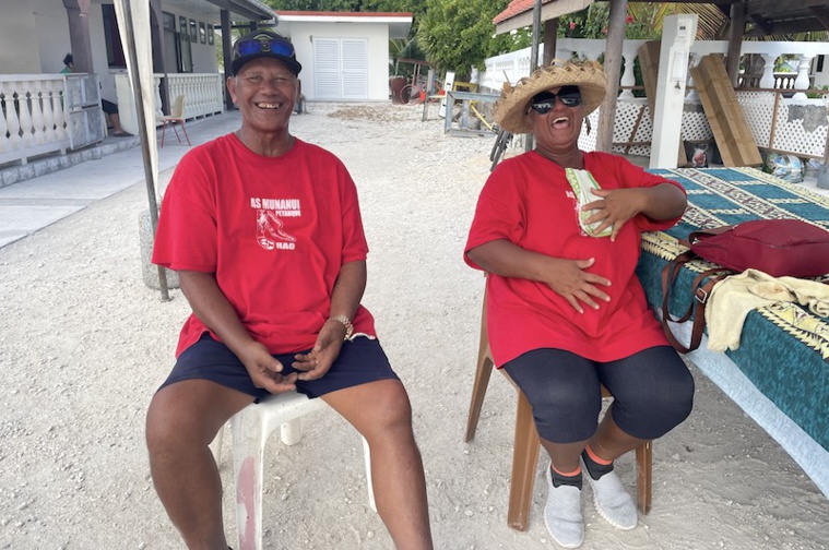 Les 13 équipes participantes étaient composées de couples.©Teraumihi Tane