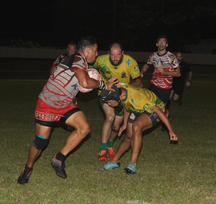 Papeete a obtenu un succès mérité (20-6), samedi soir à Fautaua, face à Faa’a. Papeete a obtenu un succès mérité (20-6), samedi soir à Fautaua, face à Faa’a.