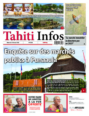 TAHITI INFOS N°2346 du 15 février 2023 TAHITI INFOS N°2346 du 15 février 2023