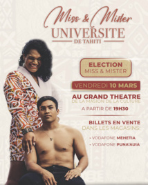 Miss et Mister université de Tahiti bientôt couronnés Miss et Mister université de Tahiti bientôt couronnés