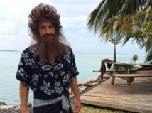 Benjamin Robinson Castaldi Crusoe à Moorea pour la 2e saison de Tahiti Quest.