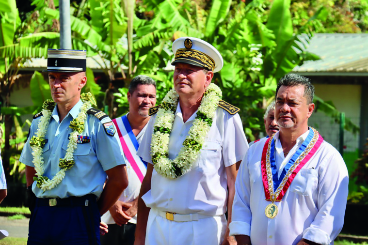 Eric Spitz en visite à Moorea. Crédit photo : haut-commissariat. Eric Spitz en visite à Moorea. Crédit photo : haut-commissariat.