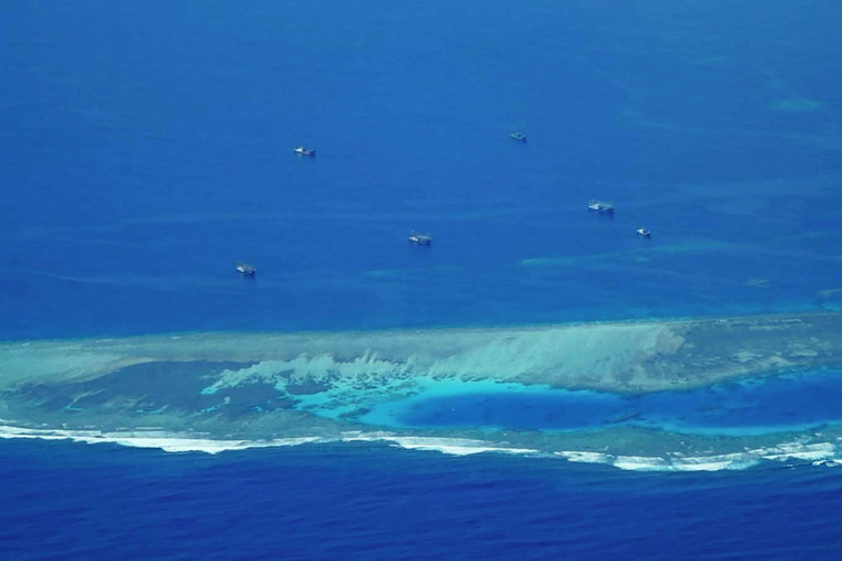 Crédit Handout / National Task Force for the West Philippine Sea / AFP Crédit Handout / National Task Force for the West Philippine Sea / AFP