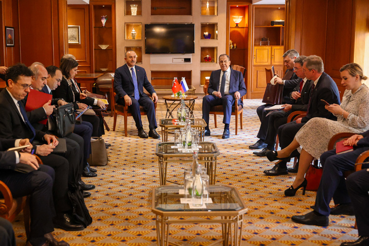 Crédit Handout / RUSSIAN FOREIGN MINISTRY / AFP