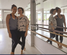 Florence Yhuel et Orama qui fait partie du jeune ballet. Florence Yhuel et Orama qui fait partie du jeune ballet.