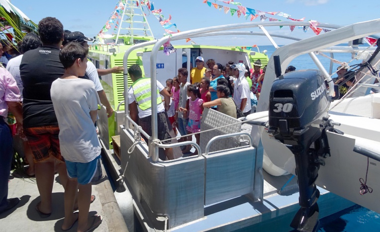 Nouvelle navette maritime à Rangiroa : soutenir le développement des archipels Nouvelle navette maritime à Rangiroa : soutenir le développement des archipels