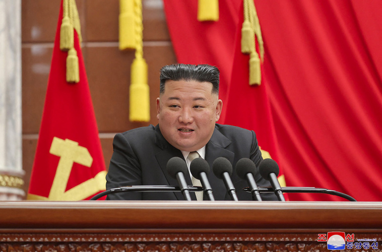 STR / KCNA VIA KNS / AFP STR / KCNA VIA KNS / AFP