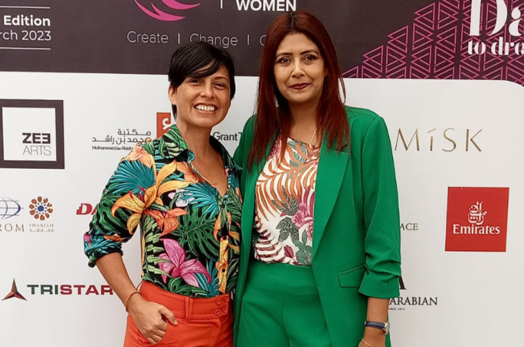 Taina Calissi en ambassadrice artistique à Dubaï