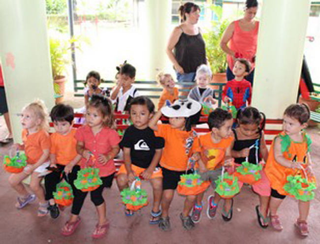 L'école maternelle Rai Tama a fêté Halloween pour apprendre en s'amusant