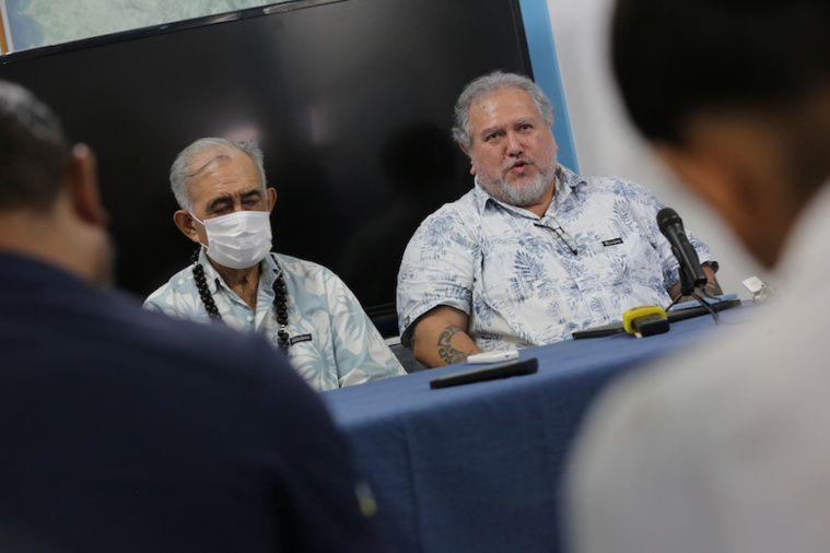 Moetai Brotherson brigue la présidence de la Polynésie Moetai Brotherson brigue la présidence de la Polynésie