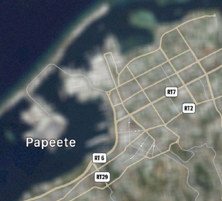 Crédit photo : capture d'écran de l'application Apple Plan en Polynésie. Crédit photo : capture d'écran de l'application Apple Plan en Polynésie.