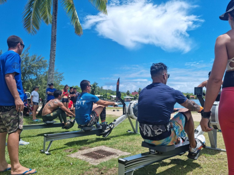 Du rameur au hand stand, les WOD étaient variés. Du rameur au hand stand, les WOD étaient variés.