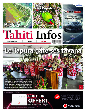 TAHITI INFOS N°2364 du 13 mars 2023 TAHITI INFOS N°2364 du 13 mars 2023