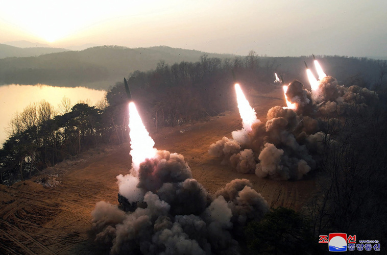 STR / KCNA VIA KNS / AFP STR / KCNA VIA KNS / AFP