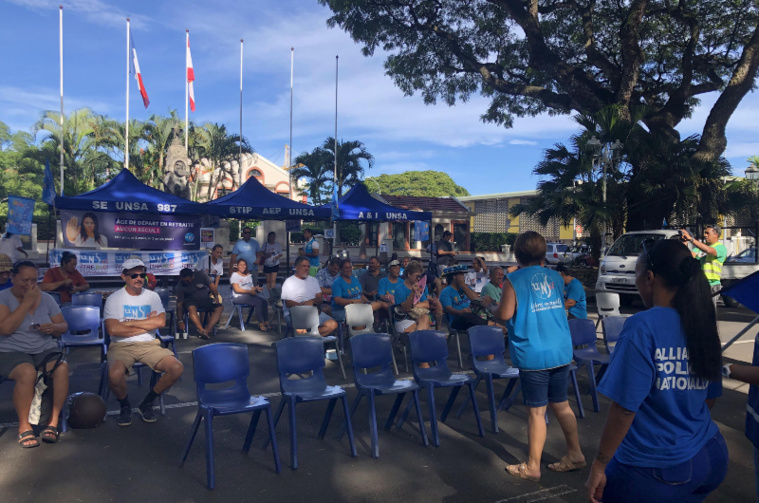 Taux de grévistes en baisse dans les écoles polynésiennes Taux de grévistes en baisse dans les écoles polynésiennes