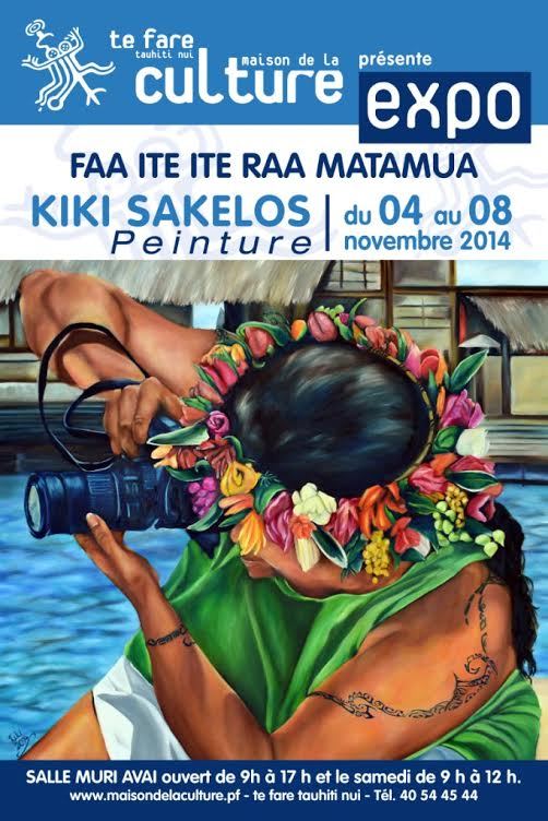 Kiki Sakelos expose à la salle Muriavai