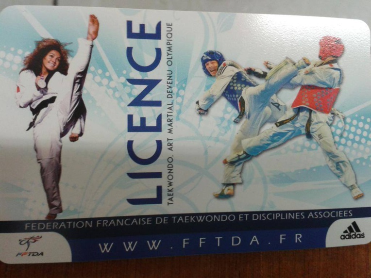 Taekwondo: la championne tahitienne Anne-Caroline Graffe sur les cartes de licence de la FFT