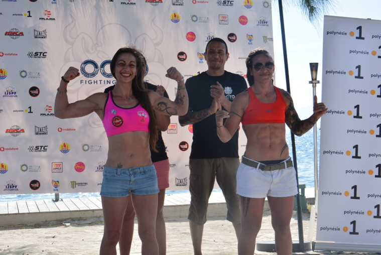 Les femmes seront à l'honneur vendredi soir au parc Vairai, avec un main-event qui opposera Flore Hani (à droite) à Annabel Merlier-Lemoine. Les femmes seront à l'honneur vendredi soir au parc Vairai, avec un main-event qui opposera Flore Hani (à droite) à Annabel Merlier-Lemoine.