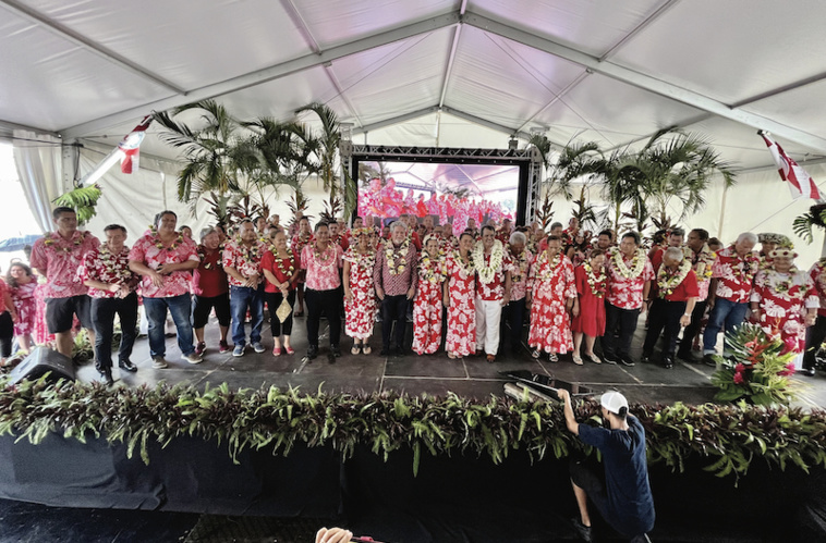 Sept listes déposées pour les territoriales Sept listes déposées pour les territoriales
