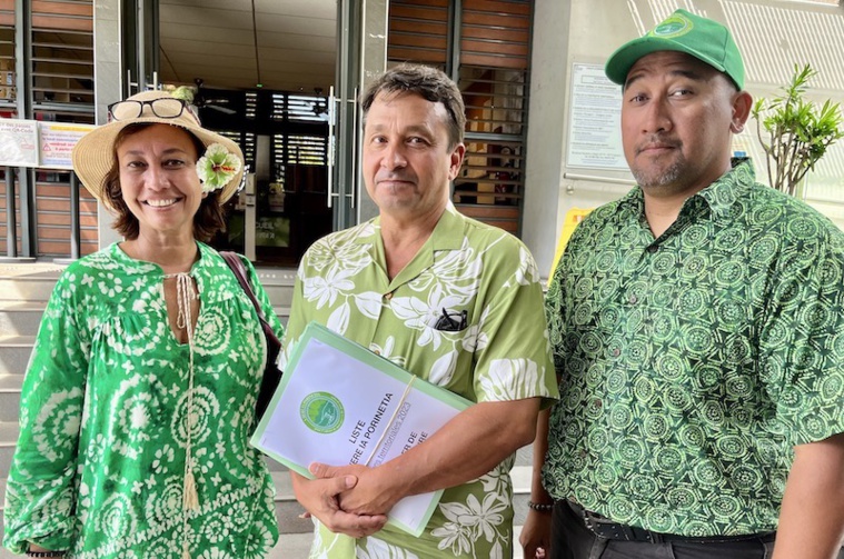 Sept listes déposées pour les territoriales Sept listes déposées pour les territoriales