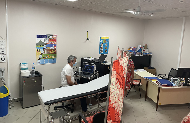 Dépistage du RAA pour les 6e du collège de Hao Dépistage du RAA pour les 6e du collège de Hao