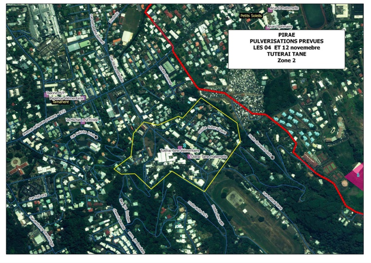 Lutte antivectorielle : planning des pulvérisations du 13 au 20 novembre Lutte antivectorielle : planning des pulvérisations du 13 au 20 novembre
