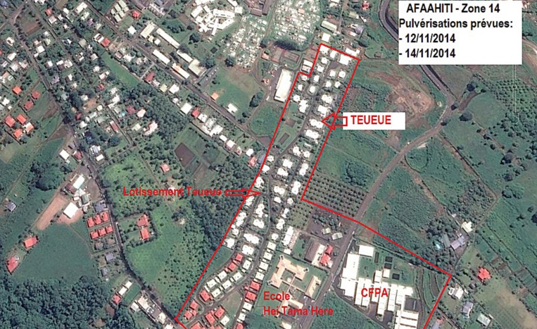 Lutte antivectorielle : planning des pulvérisations du 13 au 20 novembre Lutte antivectorielle : planning des pulvérisations du 13 au 20 novembre