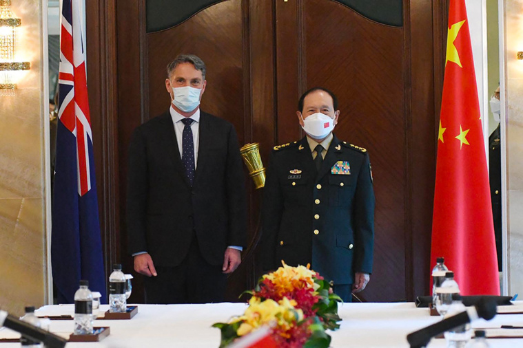 Handout / AUSTRALIAN DEPARTMENT OF DEFENCE / AFP Handout / AUSTRALIAN DEPARTMENT OF DEFENCE / AFP