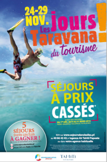 Les journées Taravana du tourisme pour profiter de voyages à prix cassés