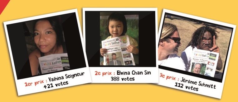 Remise des prix du concours Facebook : Un smartphone pour un selfie !