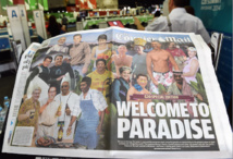 Barbecue, bières, koalas pour Hollande, Merkel et Cie à la une d'un tabloïd australien