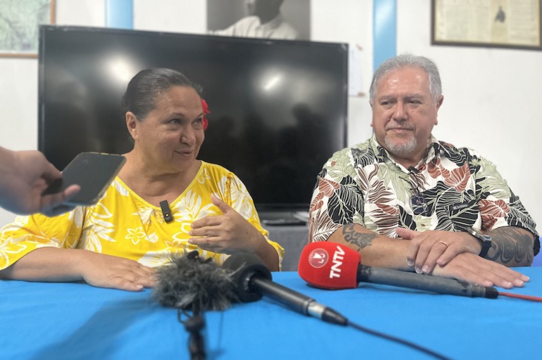 Le Tavini promet la vice-présidence à Éliane Tevahitua Le Tavini promet la vice-présidence à Éliane Tevahitua