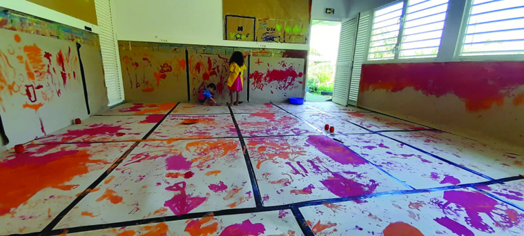 Pop culture pour les enfants au Fare Tama Hau de Raiatea Pop culture pour les enfants au Fare Tama Hau de Raiatea