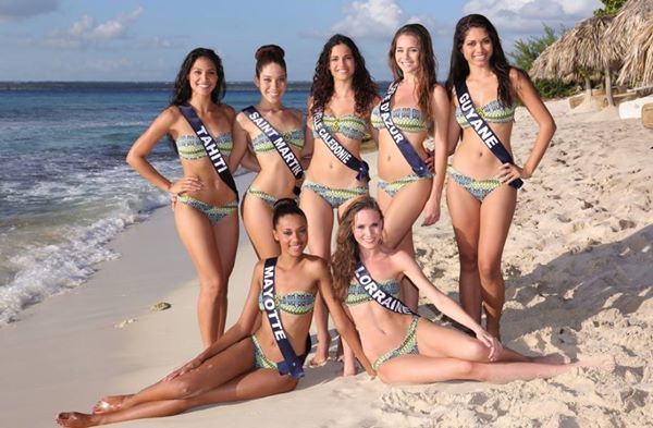 Miss France : premier shooting en maillot pour Hinarere Taputu