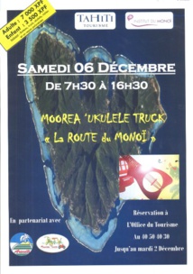 Moorea "Ukulele Truck" Route du Monoï