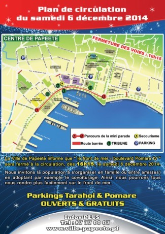 La Mini Parade de Noël de Papeete, 3ème édition