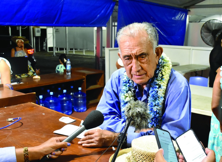 “La stratégie d'Édouard Fritch de mettre des maires sur sa liste n'a pas fonctionné" “La stratégie d'Édouard Fritch de mettre des maires sur sa liste n'a pas fonctionné"