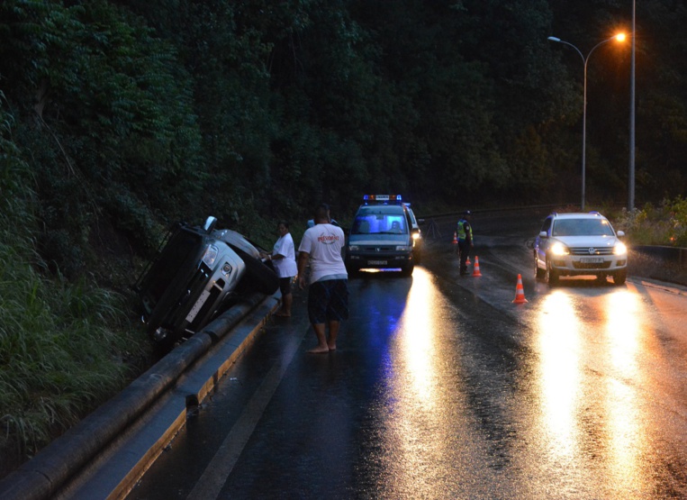 Spectaculaire accident au Taharaa Spectaculaire accident au Taharaa