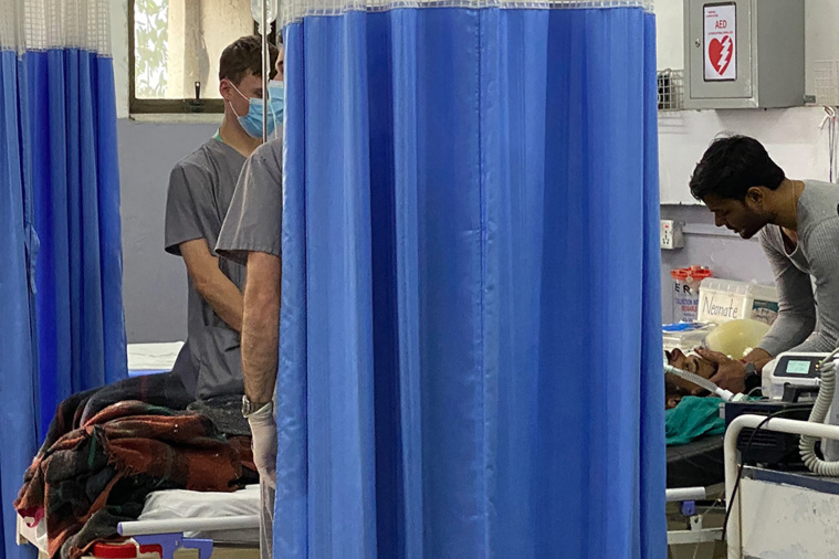 Crédit YUNISH GURUNG / AFP Crédit YUNISH GURUNG / AFP