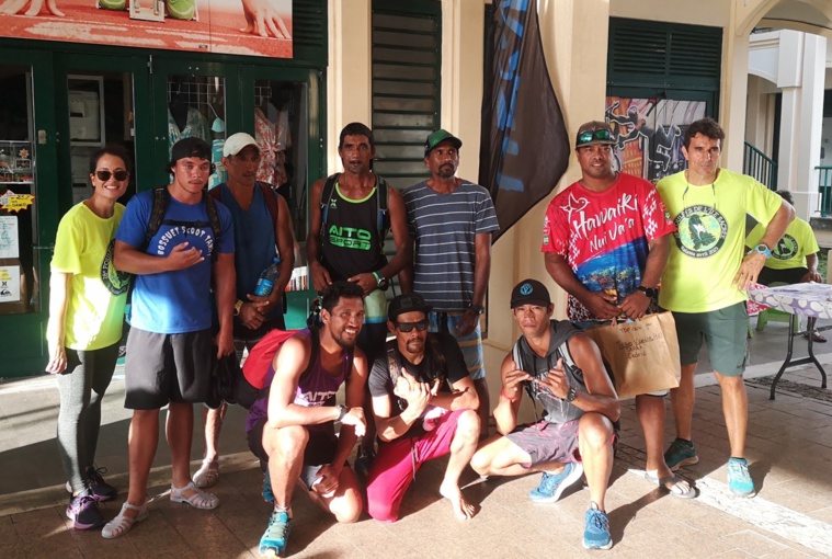 Team Vanira, vainqueur de la course en catégorie Top Gun.