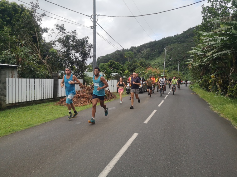 Les deux tronçons de 11h et midi étaient les plus compliqués avec de forts dénivelés.