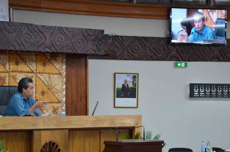 Marcel Tuihani, président de l'Assemblée de Polynésie française Marcel Tuihani, président de l'Assemblée de Polynésie française