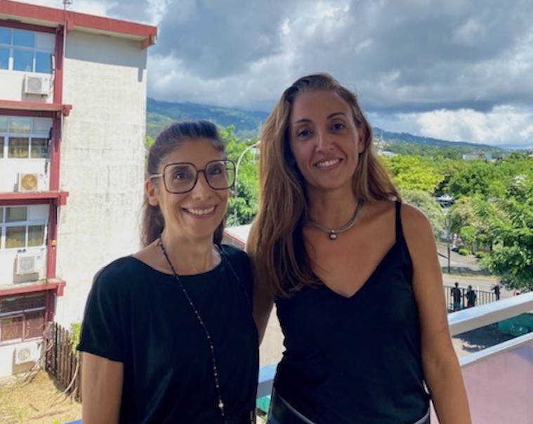 Yolande Delmas et Nadia Groune. Yolande Delmas et Nadia Groune.