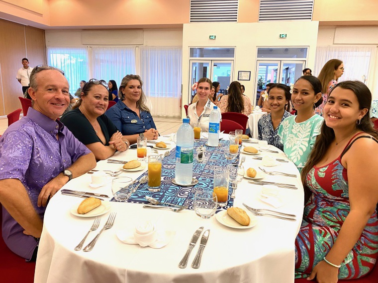 Les étudiants de BTS NDRC lors de leur repas “d'affaires”. Crédit photo : Jalil Sekkaki. Les étudiants de BTS NDRC lors de leur repas “d'affaires”. Crédit photo : Jalil Sekkaki.