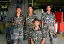 Ils font leur stage de troisième à l'armée Ils font leur stage de troisième à l'armée