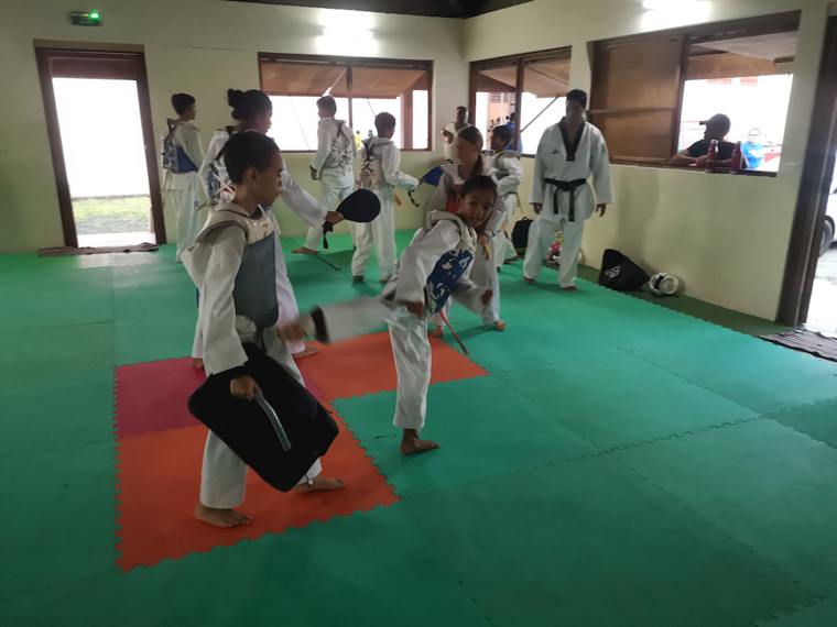 L’AS Taputapuatea Taekwondo a redoublé d’efforts, ces dernières semaines, pour espérer se hisser sur le podium.