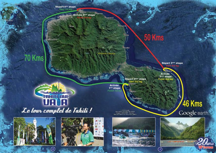 Tahiti Nui Va’a : Un nouveau site pour suivre la course de plus près