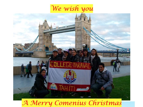 Les "Comenius" de Taravao de retour de Londres