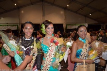 Concours de beauté au "Ta'urua i Faa'a 2014"