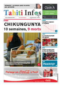 TAHITI INFOS N°321 du 18 décembre 2014 TAHITI INFOS N°321 du 18 décembre 2014